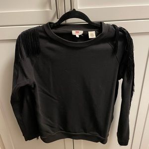 Levi’s fringe sweatshirt